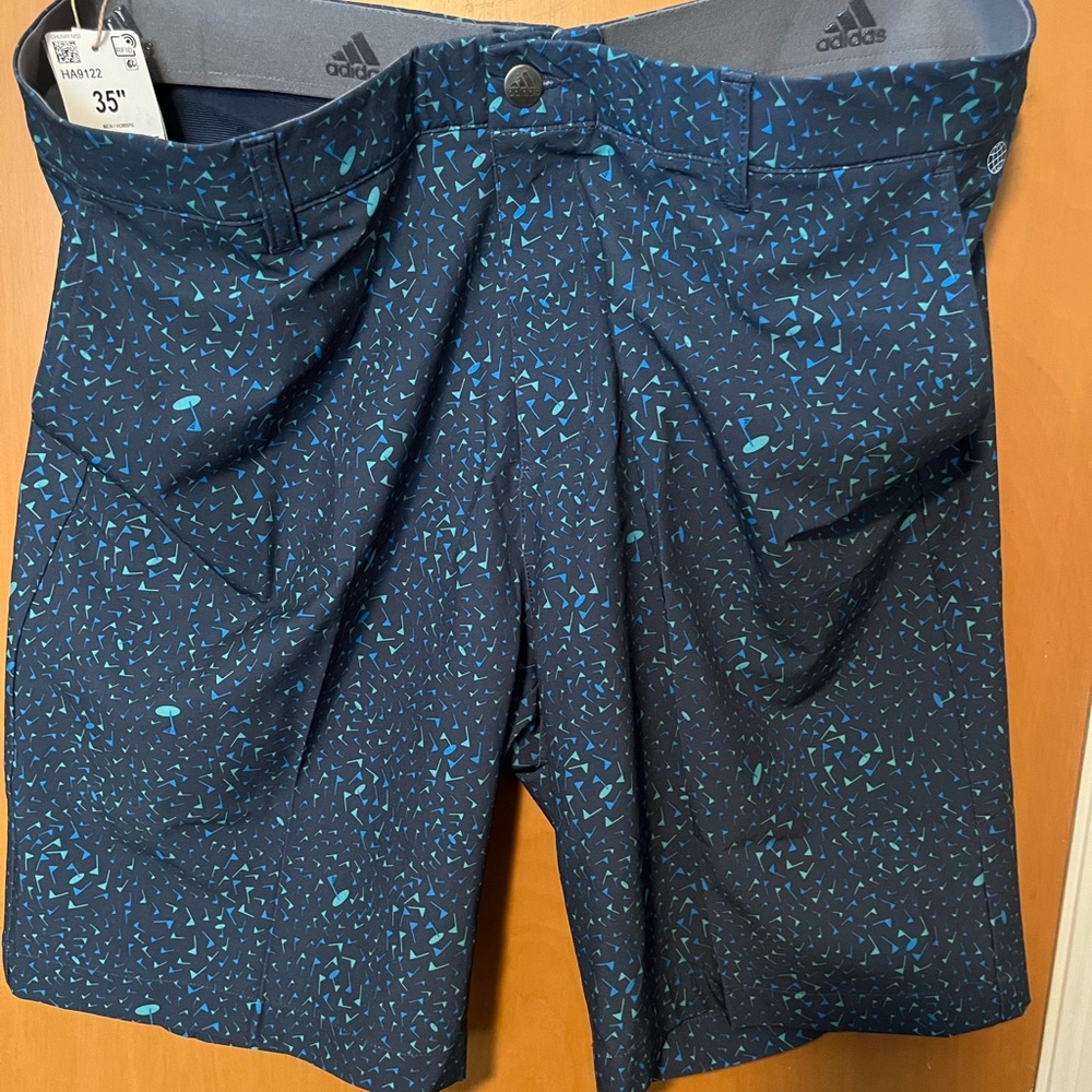 Adidas Golf Flag Print Shorts